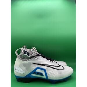 Nike Alpha Menace Elite 3 “White/Royal” Football Cleats DM1792-106 Men's Size 12